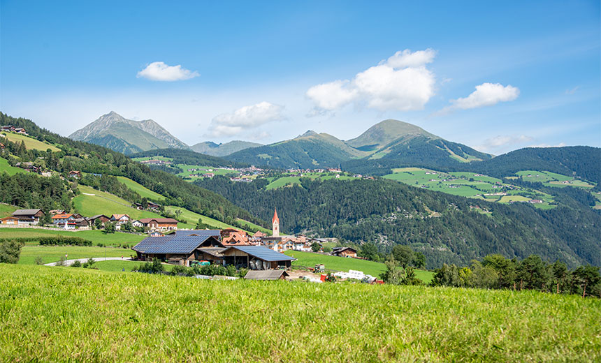 Paesaggio estivo a Spinga